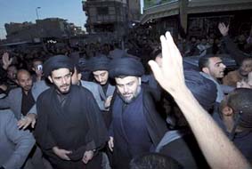 Sadr Returns Triumphantly to Najaf