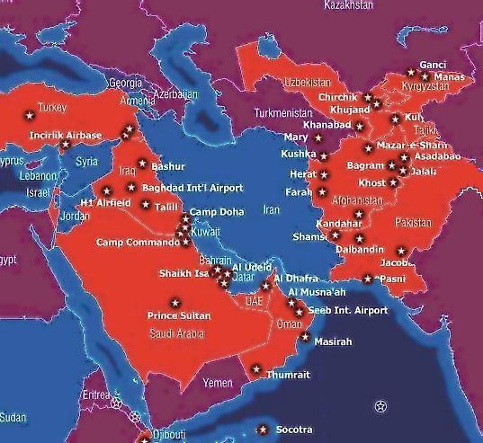 US bases Middle East