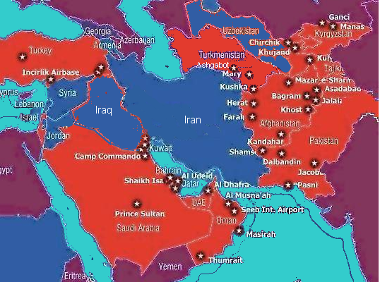 Ring of Iranian Bases Threatens US