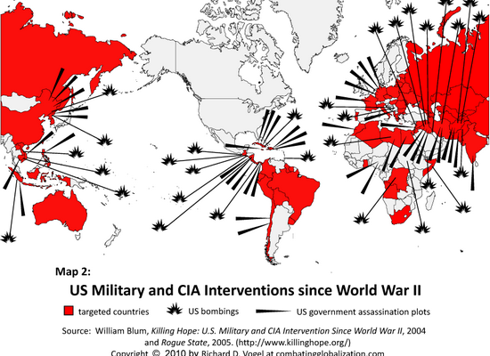 US Interventions in the World since WW II