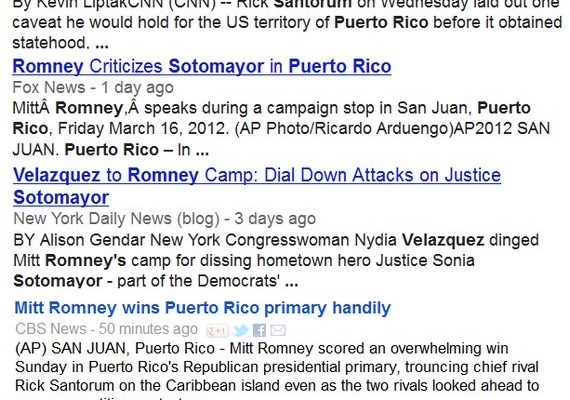 Romney “Wins” with Latinos in Puerto Rico
