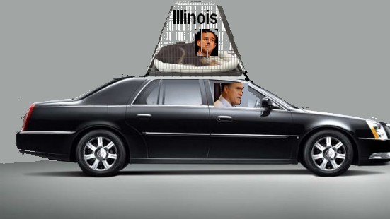 Romney Taking Santorum for a Ride in Illinois (Graphic)