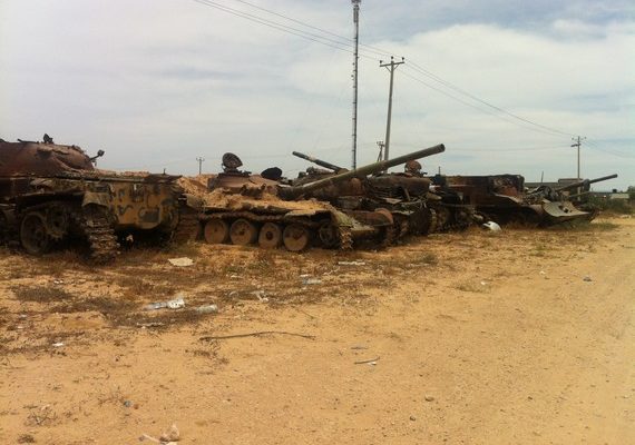 The Tanks that did not Defeat Misrata (Photo)