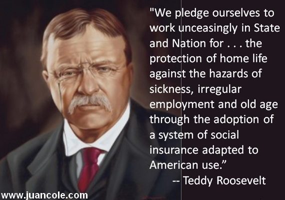 Dear Rick Perry:  Would Teddy Roosevelt have extended Medicaid to all? (Poster)