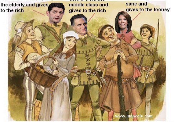 Romney Hood and his Merry Band (Cartoon)