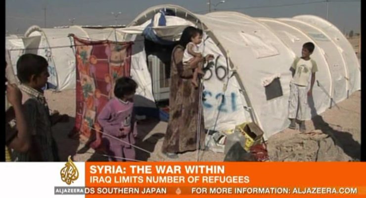 10,000 Syrian Refugees Trapped on Iraq & Turkish Borders