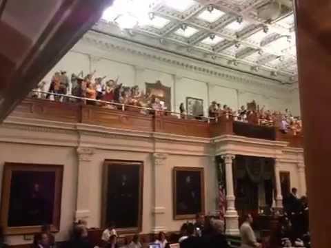 Texas Near-Ban on Abortion foiled by People’s ‘Gallery Filibuster’
