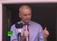 Assange Demands end of US War on Whistleblowers