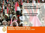 Saleh again Defies US, GCC, refuses to Go