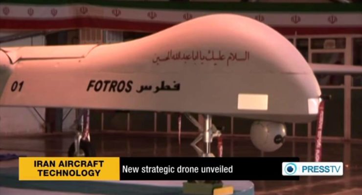 The Coming Drone Wars:  Iran Unveils its own Drone, with a 1200-mile Range