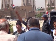 Iraqi Youth Demonstrate against Sectarianism, in Favor of National Unity (Video by Cole)