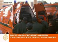 Egypt Lets Palestinians of Gaza Circulate