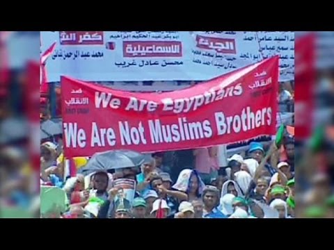 Egypt’s pro, anti-Morsi Demonstrators Settle in for the Long Game