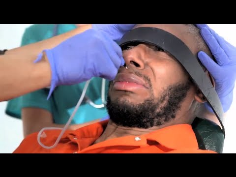 Yasiin Bey (aka Mos Def) force fed under standard Guantánamo Bay Concentration Camp procedure