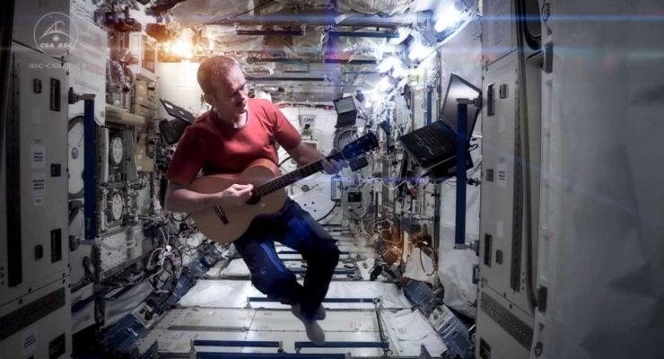 “Space Oddity:” Hadfield Signs off From the International Space Station
