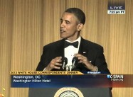 Obama Jokes with White House Correspondents (Video)