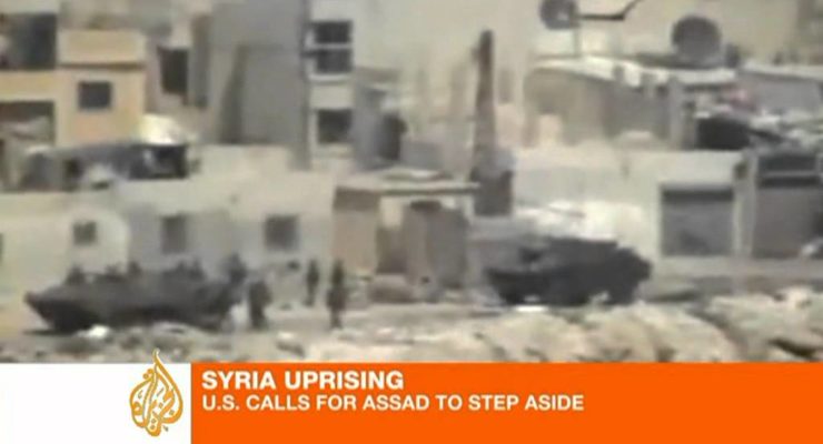 Obama demands Regime Change in Syria