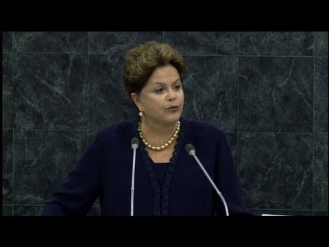 President Dilma Rousseff of Brazil at UN delivers Stinging Rebuke to Obama on NSA Spying (Lazare)
