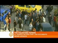 Protest against Aljazeera Leaks in Ramallah; US Dictated Leadership to Palestinians