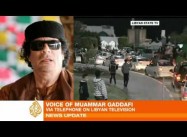 Qaddafi invokes Phony Al-Qaeda Threat as he Massacres Protesters
