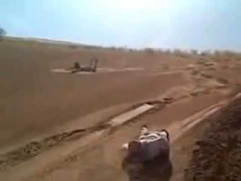 Sand-Surfing Fun in the Arabian Desert (Video)