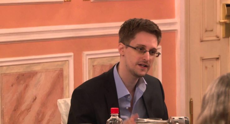 Snowden: Federal Spying makes us Less Secure