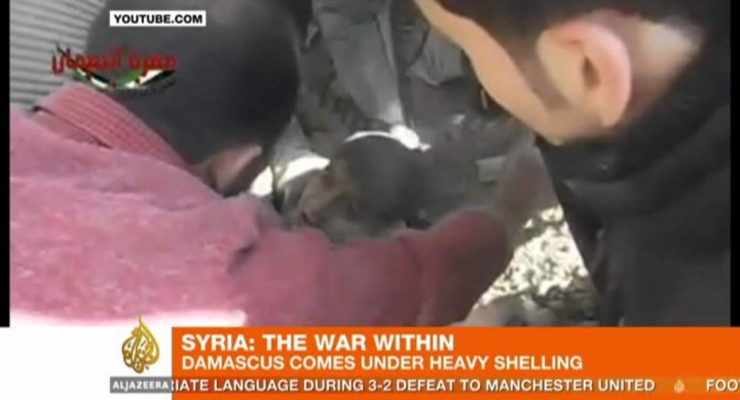 Syrian Regime flies 60 bombing Raids against Rebel City Quarters