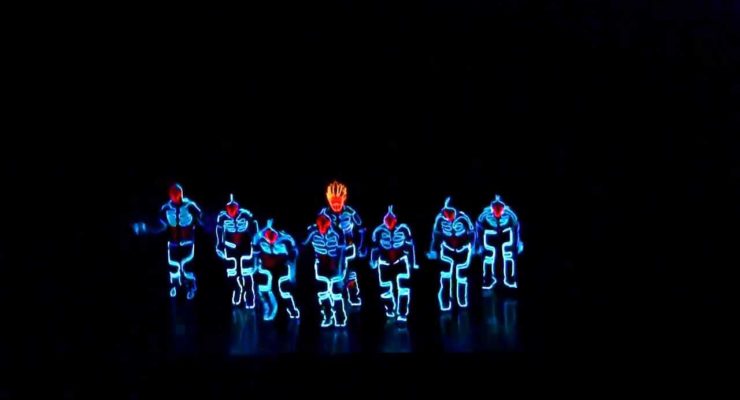 Tron Dance from Japan: Homage to to the Modern Body
