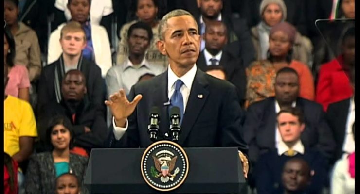 Obama at Soweto University: New Generation of Africans taking its Place on World Stage