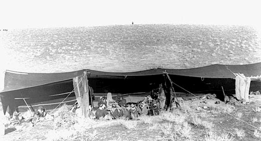 Photo of the Day: Palestinian Bedouin outside Jerusalem, 1930