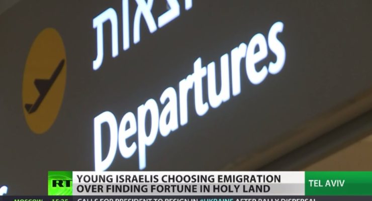 Young Israelis Emigrating Abroad Roils Politics in Tel Aviv