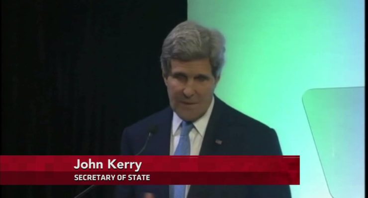 Kerry Blasts Climate Denialists, equates Climate Change with Terrorism, WMDs