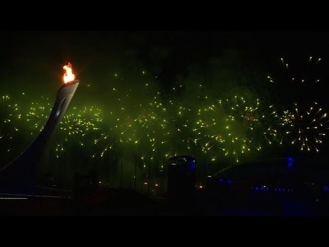 Sochi Opening Ceremony Fireworks