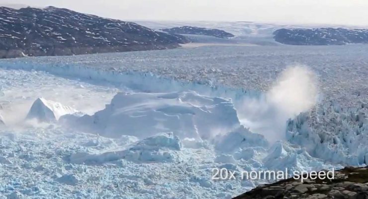 Global Warming has made Greenland Ice Sheet unstable, increasing Sea Rise (Plus Spectacular Video)