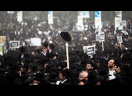 Massive Protest by Israel’s Ultra-Orthodox Protest against Conscription