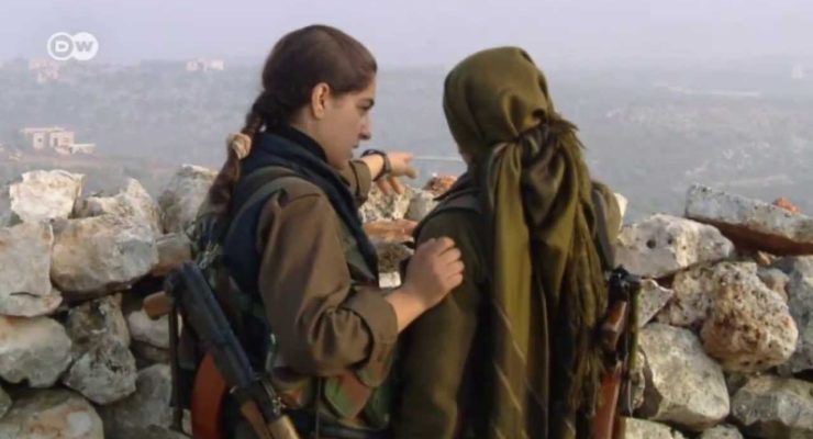 Syria:  Kurdish Women Soldiers take on Extremist Jihadis