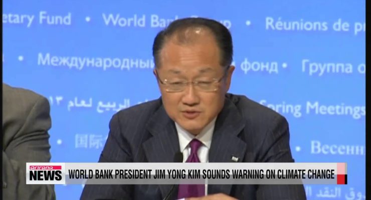 World Bank Head:  Climate Change and Growing Inequality threaten Global Upheaval