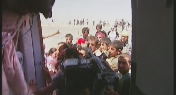 Hundreds, if not Thousands will Die:   Film Crew finds Iraqi Yezidis still Trapped on Mountain
