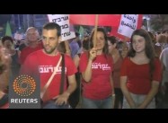 Largest Israeli anti-War Rally since Gaza Campaign Began