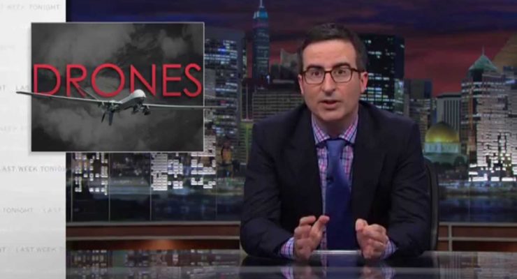 Drone Strikes as much an Obama Legacy as Health Care:  John Oliver