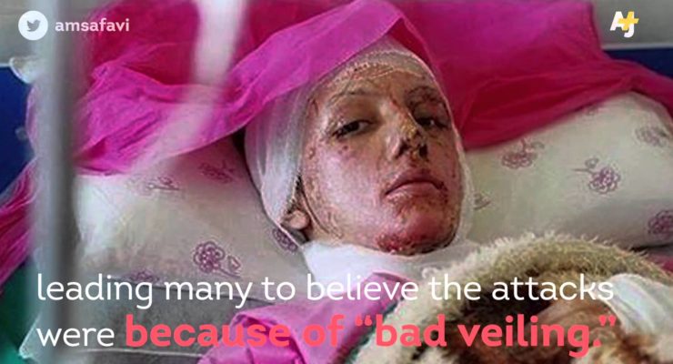 Iran Pressures Media over coverage of Acid Attacks on Women