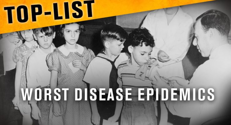 Top Five Worst Disease Epidemics (Historical Footage)