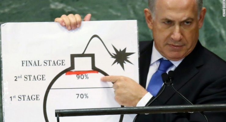 Leak:  Netanyahu’s 2012 Iran Bomb Warning refuted by Israeli Intel