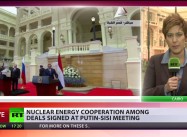 Putin on the Nile: an Isolated Russia Seeks friends in Egypt w/ offer of Nuclear Plant