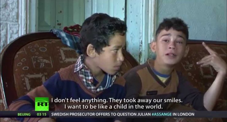 Gaza:  Child Survivors with PTSD – Aftermath of the Israeli offensive