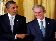 Bush blames Obama for lack of Wars (‘Follow-Through’ on ‘Threats’)