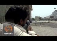 Yemeni Refugees flee to Saudi Arabia as Aden is invaded & Sanaa bombarded