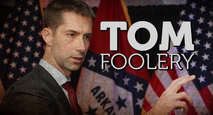 Is Sen. Tom Cotton right that ISIL is Winning?