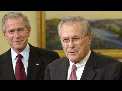 Donald Rumsfeld Blames Bush For Iraq Democracy Fail