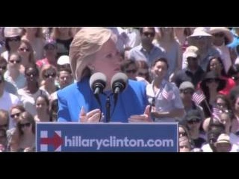 Hillary Clinton kicks off Campaign in NYC:  Says Heir to FDR pro-Middle Class Policies (Full video)